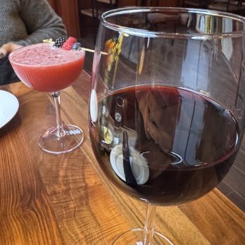 Thermia Providence - Rioja and Strawberry Collins - Mediterranean Near Me - Providence, Rhode Island Thermia Providence - Rioja and Strawberry Collins - Mediterranean Near Me - Providence, Rhode Island