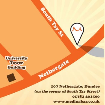 Medina Bar & Grill - Another wee map! - Bars Near Me - Dundee, DND Medina Bar & Grill - Another wee map! - Bars Near Me - Dundee, DND