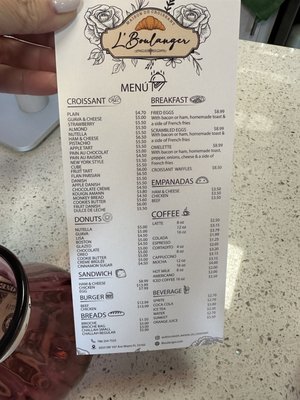 Menu photo 7 L’Boulanger Miami, FL