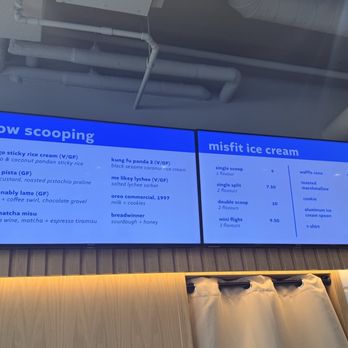 Misfit Ice Cream - Menu - Ice Cream & Frozen Yogurt Near Me - Toronto, Ontario