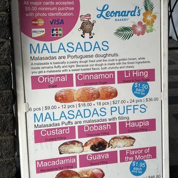 Leonard's Bakery - Flavors - Bakeries Near Me - Honolulu, Hawaii Leonard's Bakery - Flavors - Bakeries Near Me - Honolulu, Hawaii