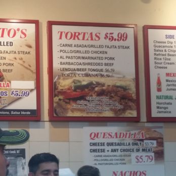 Taquito Express - Chamblee - Wanted to have the menu up for all to see - Tacos Near Me - Atlanta, Georgia