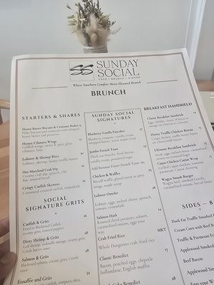 Menu photo 3 Sunday Social Cafe Baltimore, MD Menu photo 3 Sunday Social Cafe Baltimore, MD