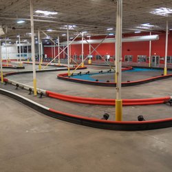 K1 Speed Austin - Another shot of our indoor track at K1 Speed Austin