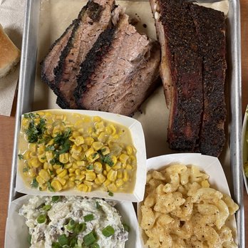 LocalCraft BBQ - Short ribs, brisket, green, chili, corn, baked potato salad, mac & cheese. - Barbeque Near Me - Newark, Texas LocalCraft BBQ - Short ribs, brisket, green, chili, corn, baked potato salad, mac & cheese. - Barbeque Near Me - Newark, Texas