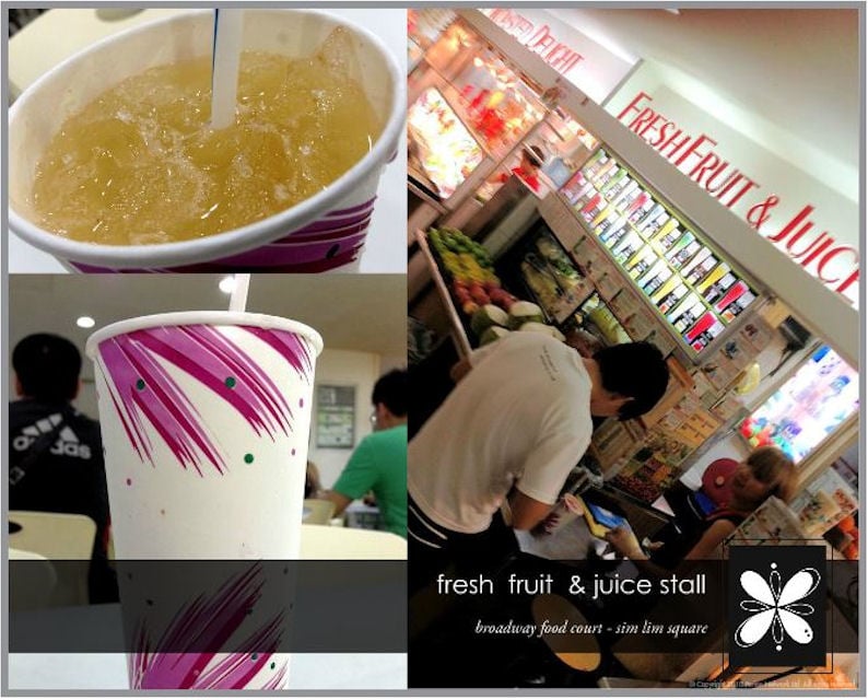FRESH FRUIT & JUICE STALL SIM LIM SQUARE FOOD COURT Updated August