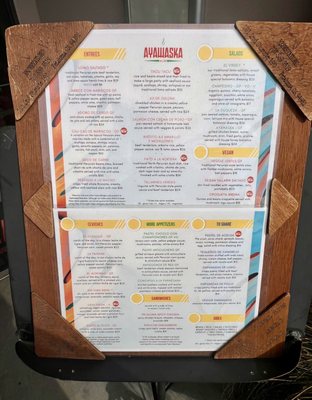 Menu photo 8 Ayawaska RestoBar- Petaluma Petaluma, CA