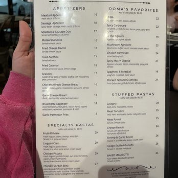 Roma Italian Kitchen - Menu - Italian Near Me - Fresno, California Roma Italian Kitchen - Menu - Italian Near Me - Fresno, California