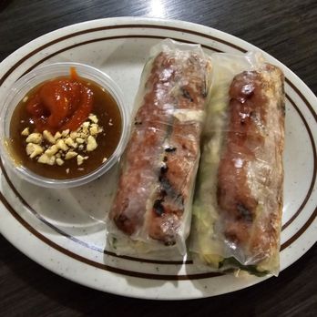 My Lan Bistro - Grilled Pork Patty (Nem Nuong) Spring Roll - Vietnamese Near Me - Fort Worth, Texas My Lan Bistro - Grilled Pork Patty (Nem Nuong) Spring Roll - Vietnamese Near Me - Fort Worth, Texas