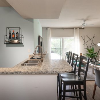 The Franklin Delray Apartments - Kitchen and Living Room - Apartments Near Me - Delray Beach, Florida The Franklin Delray Apartments - Kitchen and Living Room - Apartments Near Me - Delray Beach, Florida