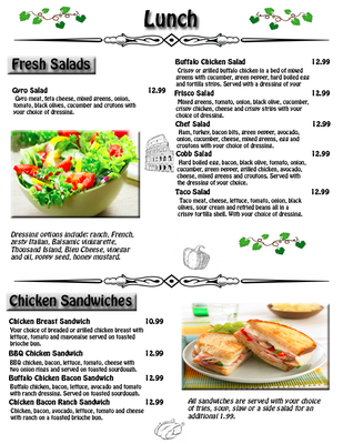 Menu photo 6 Franks Restaurant Fairview Heights, IL