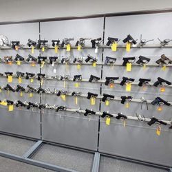 Queen City Armory - Pew Pew Wall
