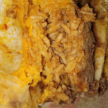 Taco Bell - Missing my PAID FOR ONION in this cheesy bean and rice burrito WITH DRY BEANS and served on a WILTED tortilla. - Fast Food Near Me - Van Nuys, California Taco Bell - Missing my PAID FOR ONION in this cheesy bean and rice burrito WITH DRY BEANS and served on a WILTED tortilla. - Fast Food Near Me - Van Nuys, California