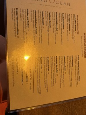 Menu photo 7 Land Ocean Restaurant Sparks Sparks, NV Menu photo 7 Land Ocean Restaurant Sparks Sparks, NV
