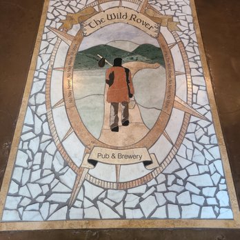 Wild Rover Brewing Company - Floor design when you walk in. - Pubs Near Me - Tampa, Florida Wild Rover Brewing Company - Floor design when you walk in. - Pubs Near Me - Tampa, Florida