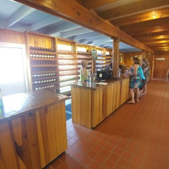 Jefferson Vineyards - Inside the tasting room - Wineries Near Me - Charlottesville, Virginia
