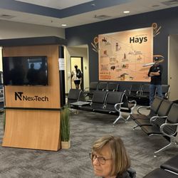 Hays Regional Airport - Lobby waiting area