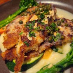 Lumberyard - Fish and broccoli on mashed potatoes vs wild rice