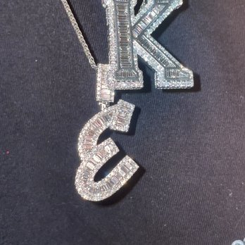 Loyal Jewelry - CUSTOM WHITE GOLD BAGUETTE PENDENTS LUPE MADE FOR ME... MY KIDS FIRST LETTES ask for LUPE BEN OR MICHAEL ONLY AT LOYAL JEWELRY - Jewelry Near Me - Los Angeles, California Loyal Jewelry - CUSTOM WHITE GOLD BAGUETTE PENDENTS LUPE MADE FOR ME... MY KIDS FIRST LETTES ask for LUPE BEN OR MICHAEL ONLY AT LOYAL JEWELRY - Jewelry Near Me - Los Angeles, California