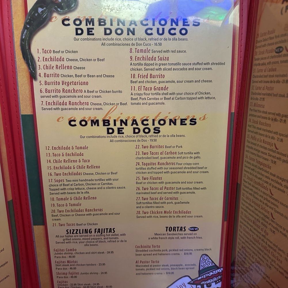 Don Cuco Mexican Restaurant - Menu - Mexican Near Me - Burbank, California Don Cuco Mexican Restaurant - Menu - Mexican Near Me - Burbank, California