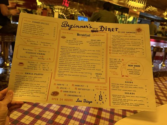 Menu photo 4 Beginner's Diner San Diego, CA Menu photo 4 Beginner's Diner San Diego, CA