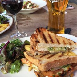 No. 4 On the Square - No. 4 Chargrill Toastie and a cold Carlsberg