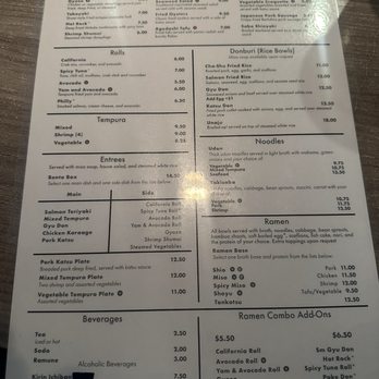 Ramen Dozo - Full Menu - Ramen Near Me - Tempe, Arizona