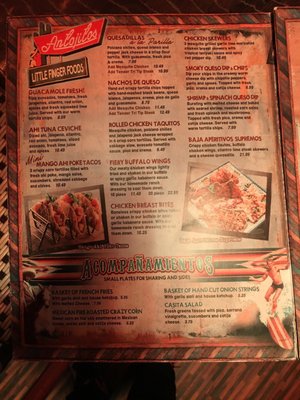 Menu photo 3 Baja Sharkeez Santa Barbara, CA