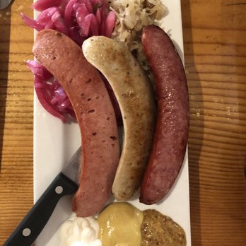 Colchuck's - Bavarian Sampler (appetizer) - German Near Me - Leavenworth, Washington Colchuck's - Bavarian Sampler (appetizer) - German Near Me - Leavenworth, Washington