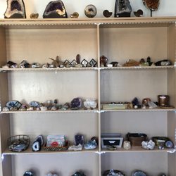 Miners Delight Rock Shop - Inside the shop