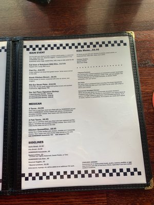Menu photo 2 First Place Sports Bar Hoffman Estates, IL Menu photo 2 First Place Sports Bar Hoffman Estates, IL