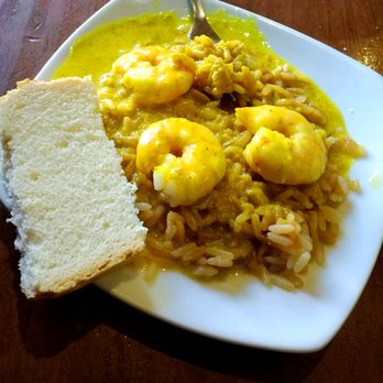 La Taberna - La Taberna, Ronda 2-10-18 -- Langostinos Curry - Tapas/Small Plates Near Me - Ronda, Massachusetts