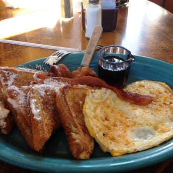 Outpost Cafe - French toast breakfast 2eggs 2 bacon. French toast was good. Meal was filling - American Near Me - Oak Hills, California Outpost Cafe - French toast breakfast 2eggs 2 bacon. French toast was good. Meal was filling - American Near Me - Oak Hills, California