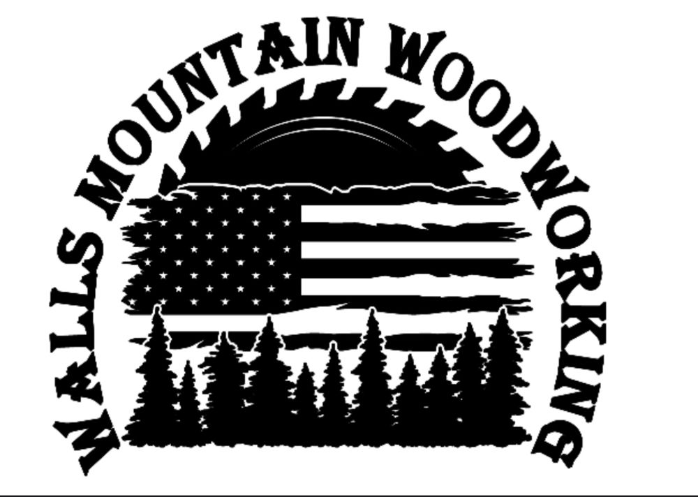 Walls Mountain Woodworking Logo