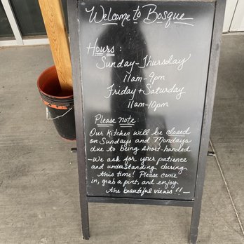 Bosque North - No kitchen staff Sunday and Monday - Breweries Near Me - Bernalillo, New Mexico