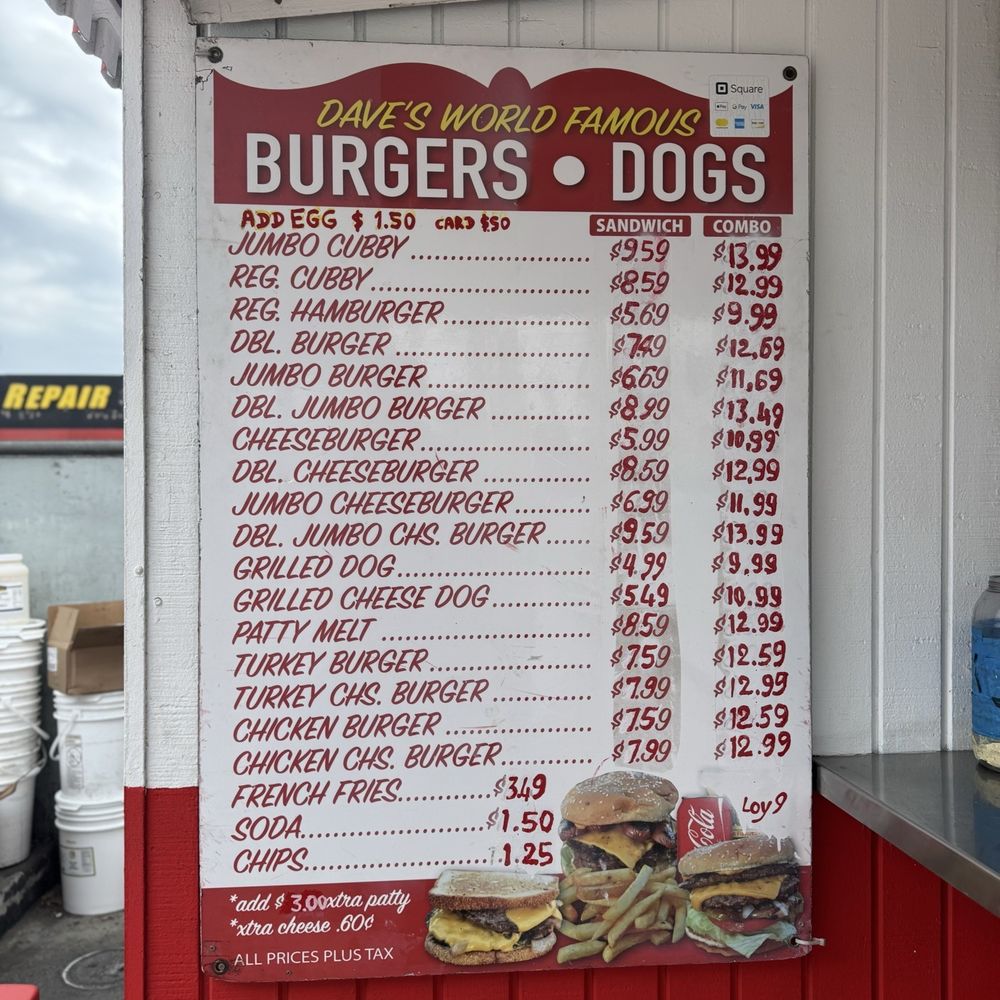 Dave's Burgers - Dave's Menu - Burgers Near Me - Long Beach, California Dave's Burgers - Dave's Menu - Burgers Near Me - Long Beach, California