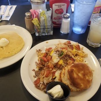Doc Taylor's - Flatliner Breakfast + pancake + greyhound drink - Breakfast & Brunch Near Me - Virginia Beach, Virginia Doc Taylor's - Flatliner Breakfast + pancake + greyhound drink - Breakfast & Brunch Near Me - Virginia Beach, Virginia