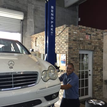 Tuned Autoworks - Frank the owner working on my car ! - Auto Repair Near Me - Miami, Florida