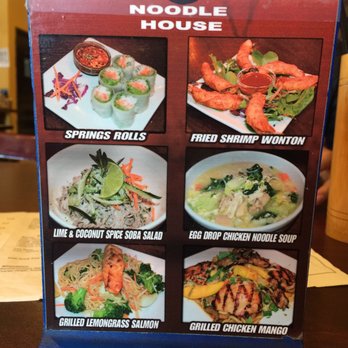 The Noodle House - Table tent to ponder - Asian Fusion Near Me - El Sobrante, California The Noodle House - Table tent to ponder - Asian Fusion Near Me - El Sobrante, California