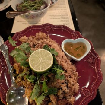 Sonder - Pork belly and escargot Fried rice - Tapas/Small Plates Near Me - Santa Ana, California Sonder - Pork belly and escargot Fried rice - Tapas/Small Plates Near Me - Santa Ana, California