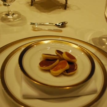 Next - Potato Blinis for the Caviare course and mother of pearl spoons. (kitchen table exclusive) - New American Near Me - Chicago, Illinois