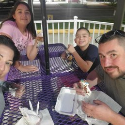 Even though it's winter.. you still need treats!! The best waffle taco my husband had he said. Even though it's winter.. you still need treats!! The best waffle taco my husband had he said.