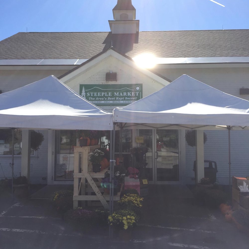 A perfect early fall morning at Steeple Market.