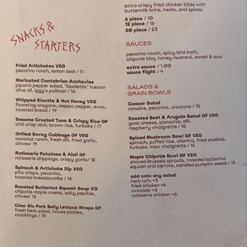 Shy Bird - Appetizer and sides - Diners Near Me - Boston, Massachusetts Shy Bird - Appetizer and sides - Diners Near Me - Boston, Massachusetts
