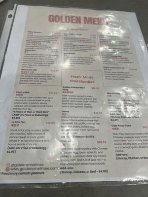 Menu photo 1 Golden Smell Mee Vancouver, BC Menu photo 1 Golden Smell Mee Vancouver, BC