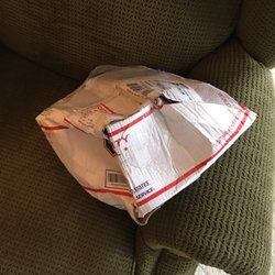 USPS - This is the package that was shipped to Indiana !