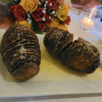 Steak 44 - Crispy Hasselback potatoes. - Steakhouses Near Me - Phoenix, Arizona Steak 44 - Crispy Hasselback potatoes. - Steakhouses Near Me - Phoenix, Arizona