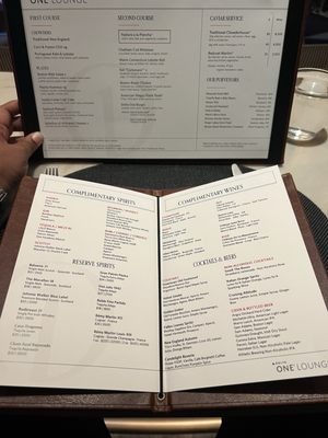 Menu photo 2 Delta One Lounge Boston, MA