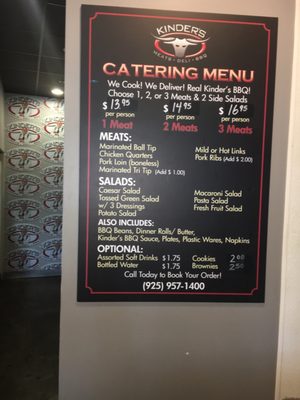 Menu photo 8 Kinder's Meats Deli BBQ Martinez, CA
