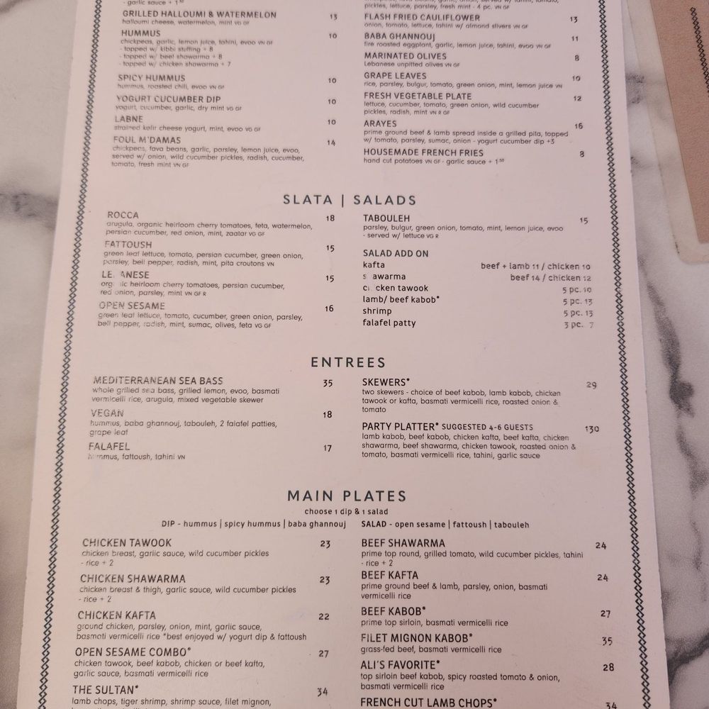 Open Sesame - Menu - Mediterranean Near Me - Long Beach, California Open Sesame - Menu - Mediterranean Near Me - Long Beach, California